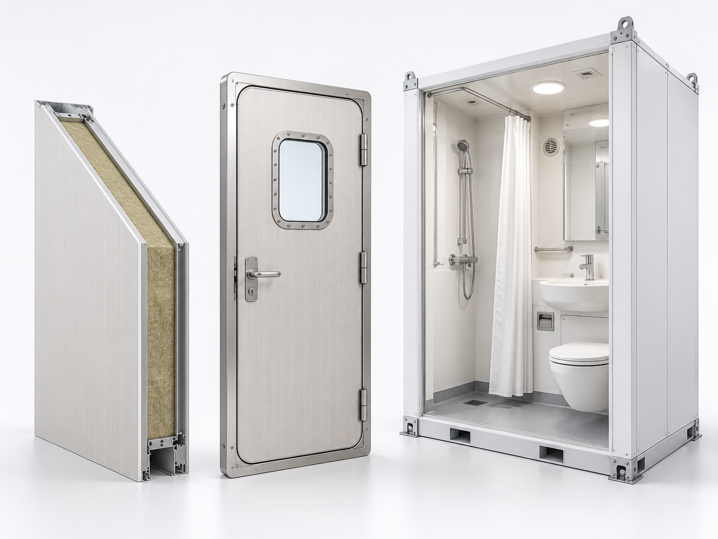 Panels, Doors & Modular Bathrooms